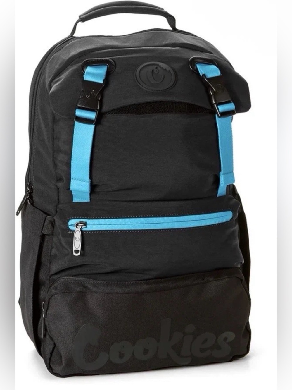 COOKIES UTILITY SATEEN BOMBER NYLON BACKPACK (NAVY)